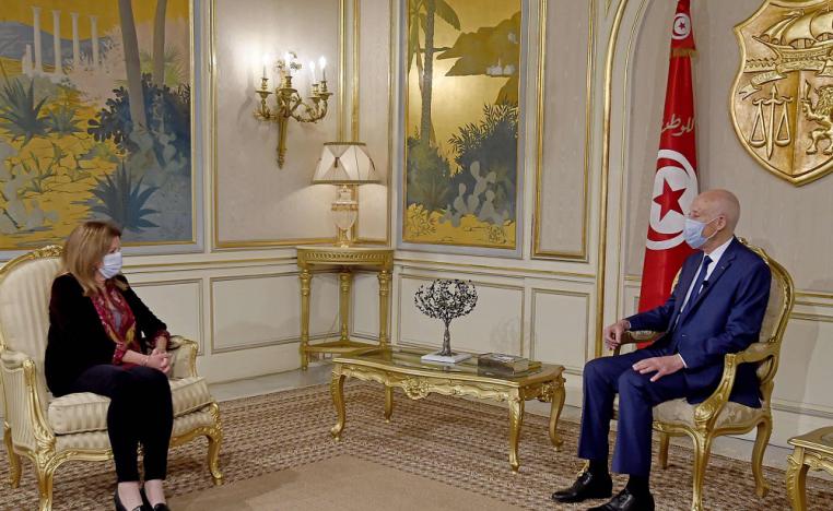 سعيد يلتقي المبعوثة الخاصة للأمم المتحدة في ليبيا بالوكالة ستيفاني ويليامز