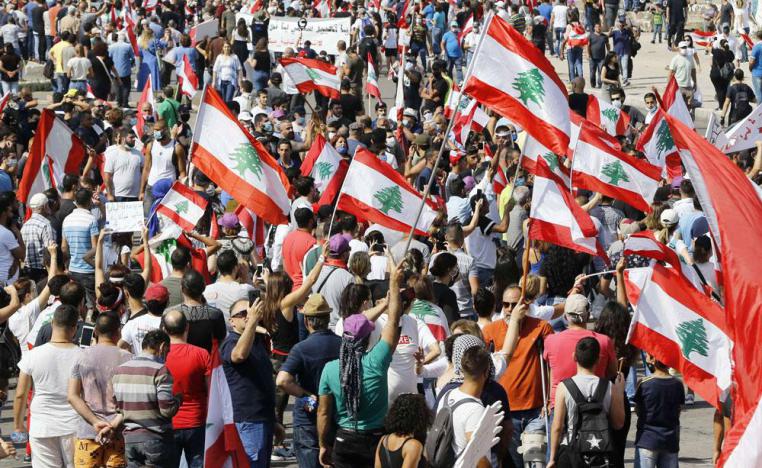 الاحتجاجات في لبنان