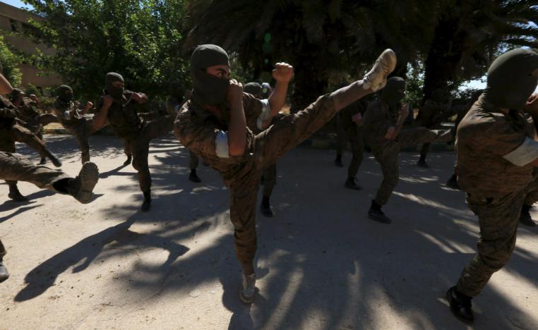 مرتزقة سوريون مدعومون من تركيا