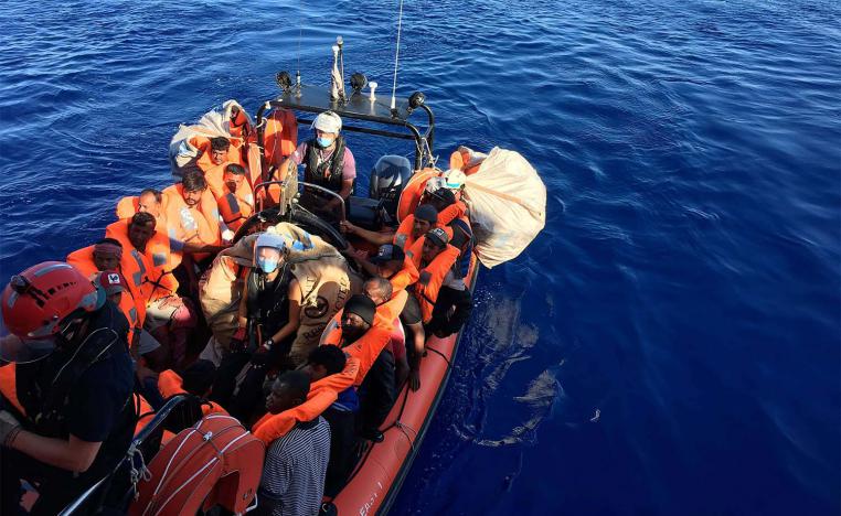 Smugglers have been able to make vast profits by exploiting a security vacuum in Libya since the 2011 NATO-backed uprising 