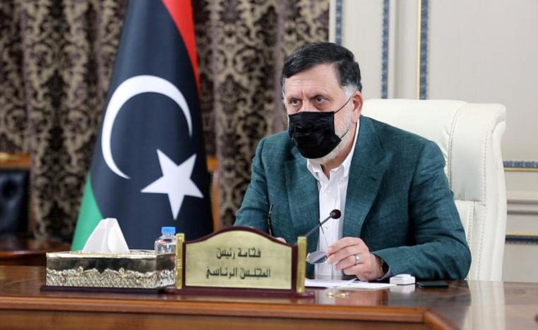 رئيس حكومة الوفاق الوطني الليبية فايز السراج