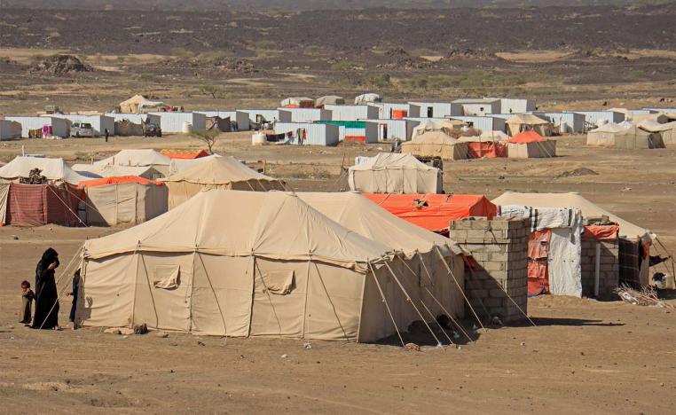 Thousands of displaced people are at risk