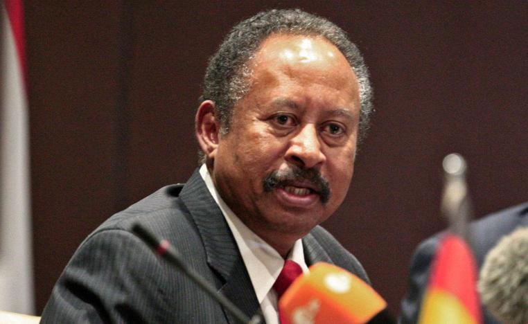 رئيس الوزراء السوداني عبدالله حمدوك