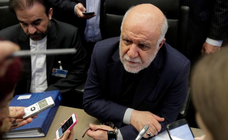 وزير النفط الايراني بيغن زنغنه 