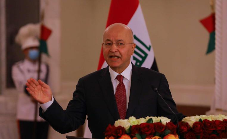 الرئيس العراقي برهم صالح 