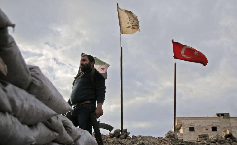 أحد عناصر 'فيلق الشام' 