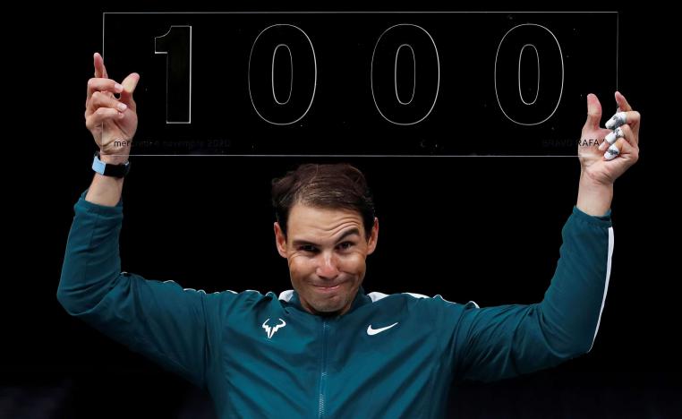 فوز تاريخي لنادال 