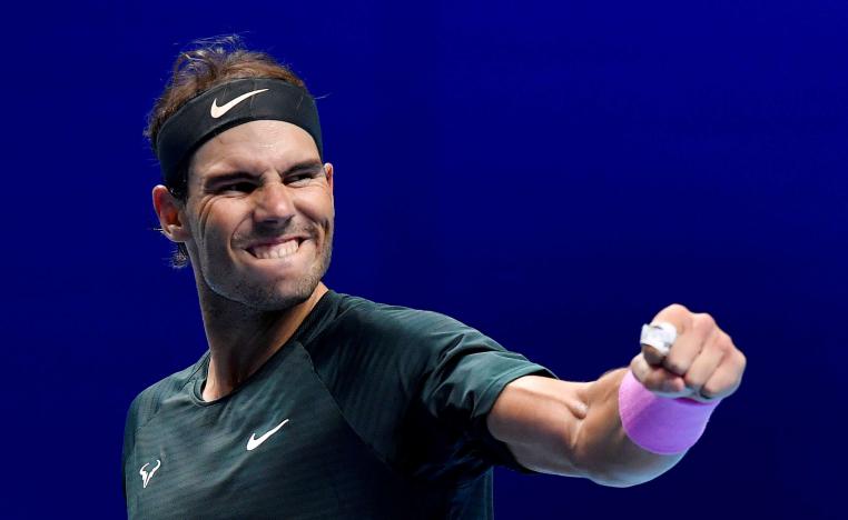 لاعب التنس الاسباني في نصف النهائي بعد خمسة أعوام