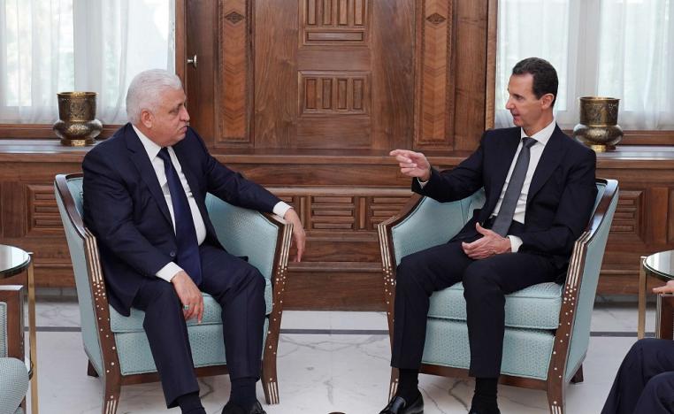 الرئيس السوري بشار الاسد استقبل رئيس هيئة الحشد الشعبي فالح الفياض أكثر من مرة