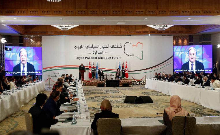 The talks are aimed at ending nearly a decade of chaos and bloodshed by arranging elections