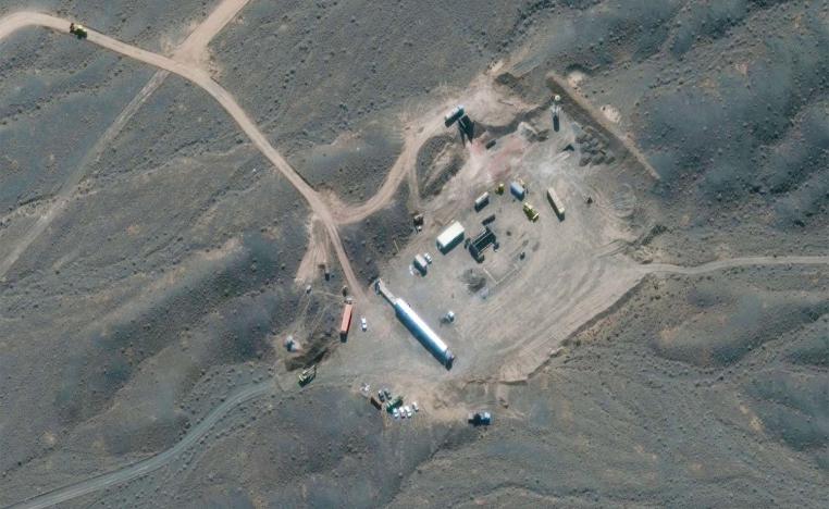 Satellite image shows Iran's Natanz Nuclear Facility in Isfahan