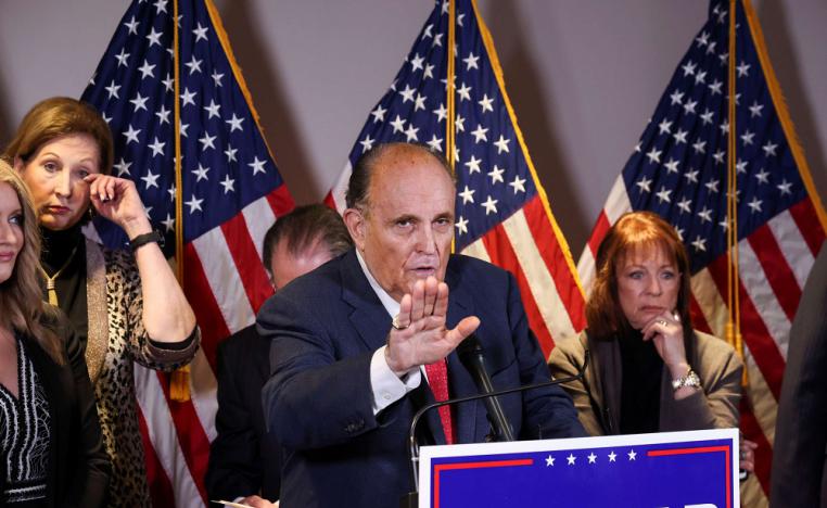 رودي جولياني محامي ترامب الشخصي