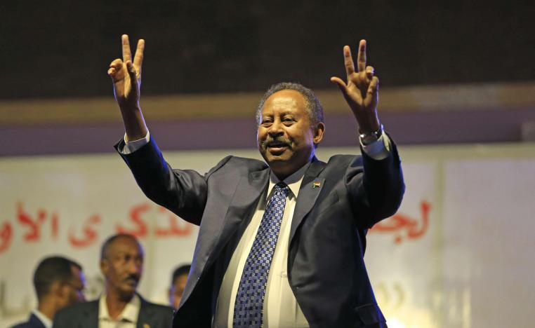 رئيس الحكومة السودانية عبدالله حمدوك