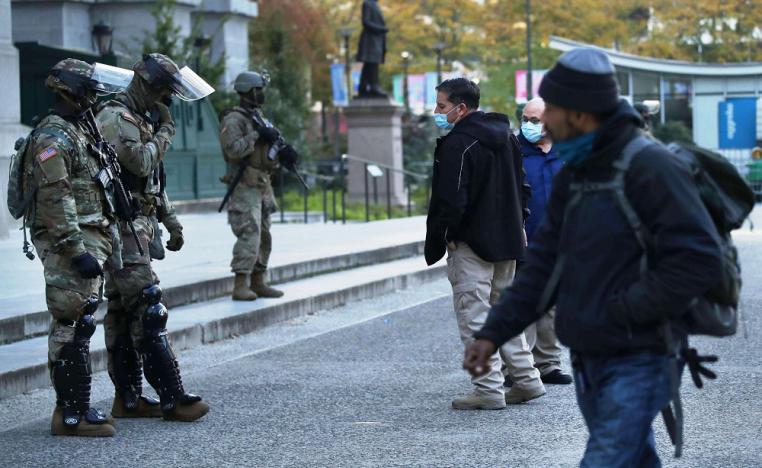 واشنطن نشرت عناصر من الحرس الوطني في عدة ولايات