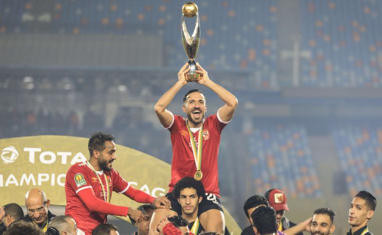 الاهلي يستهل حملة الدفاع عن لقبه في الدوري امام مصر المقاصة