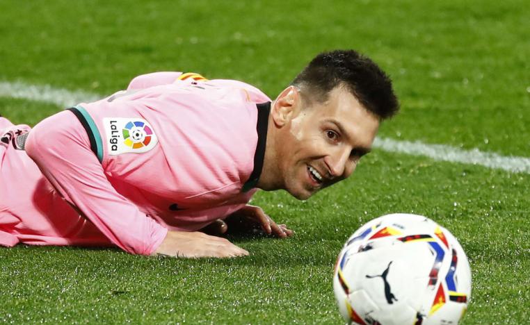 شكوك حول مستقبل ميسي مع برشلونة