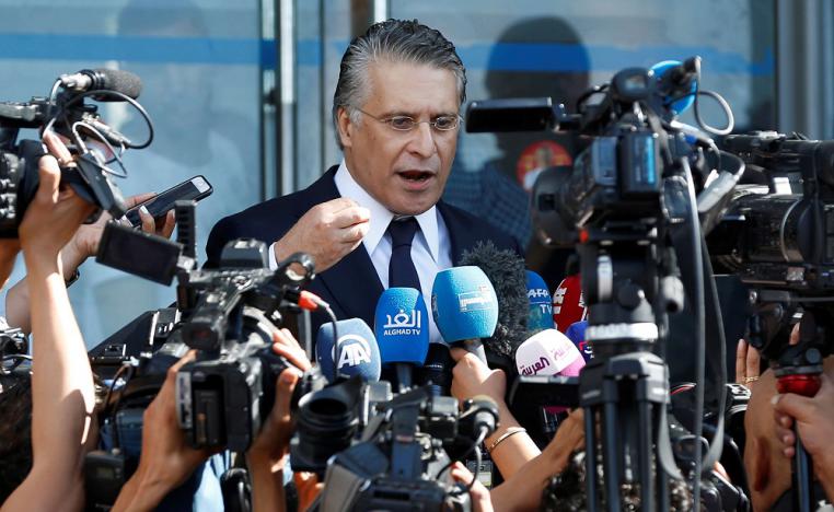 السياسي التونسي ورجل الأعمال نبيل القروي محاصر بتهم الفساد