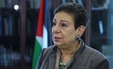 حنان عشراوي عضو اللجنة التنفيذية بمنظمة التحرير الفلسطينية