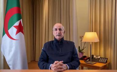 الرئيس الجزائري عبدالمجيد تبون