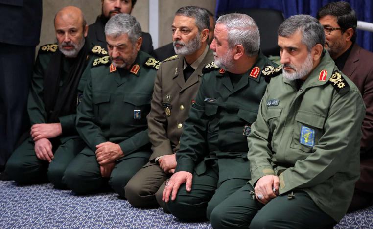 الحرس الثوري الايراني تلقى العديد من الضربات في السنوات الاخيرة بمقتل عدد من جنرالاته في سوريا والعراق