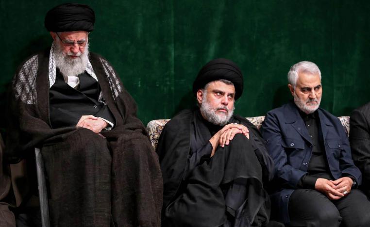 علاقات الصدر بايران غامضة ومحل شد وجذب