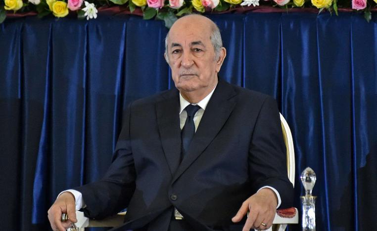 الرئيس الجزائري عبدالمجيد تبون
