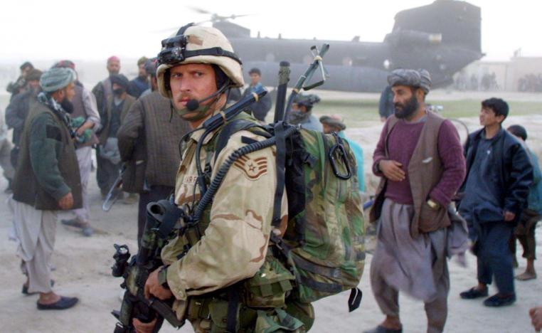 أحد عناصر القوات الأميركية في أفغانستان