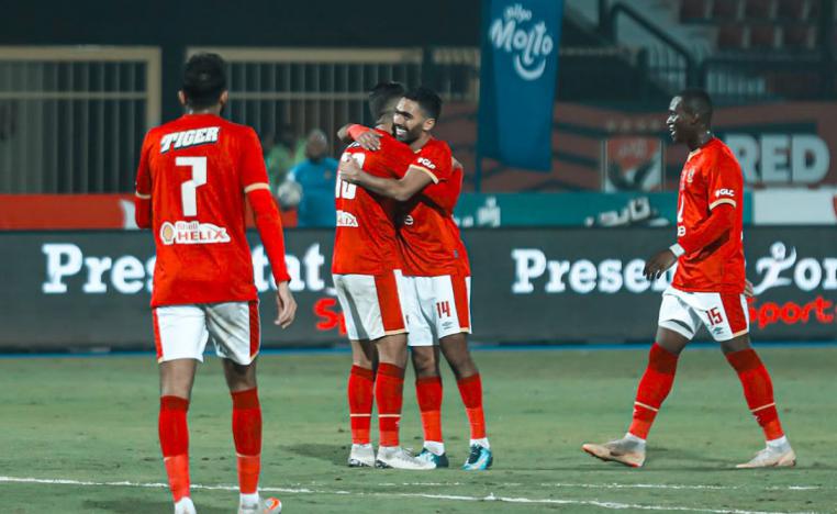 لاعبو الاهلي من حسابه على تويتر