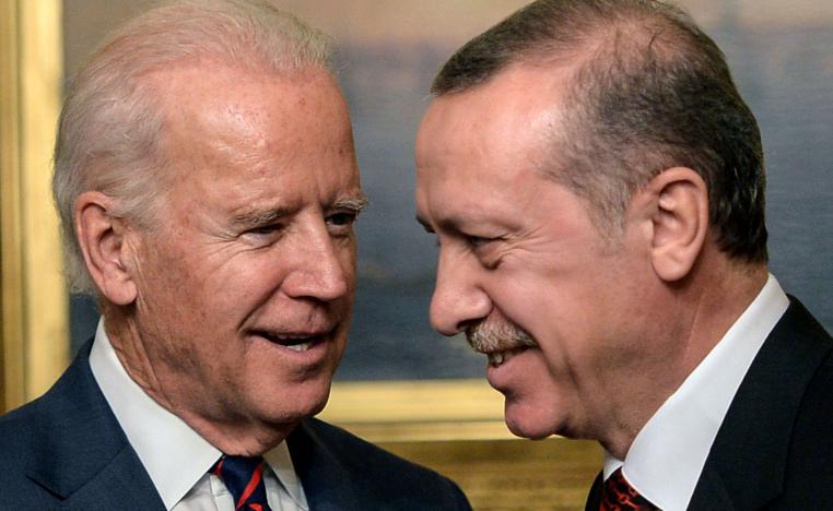اخر لقاء جمع أردوغان وبايدن في 2014