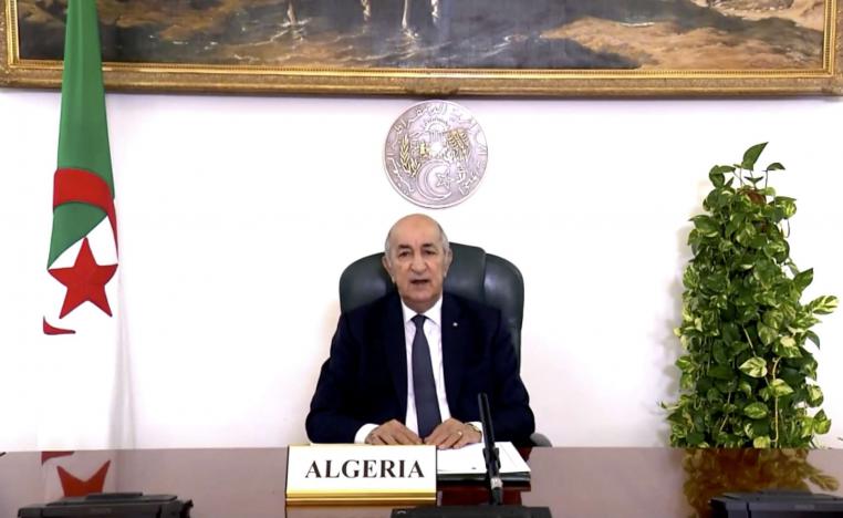 الرئيس الجزائري عبدالمجيد تبون