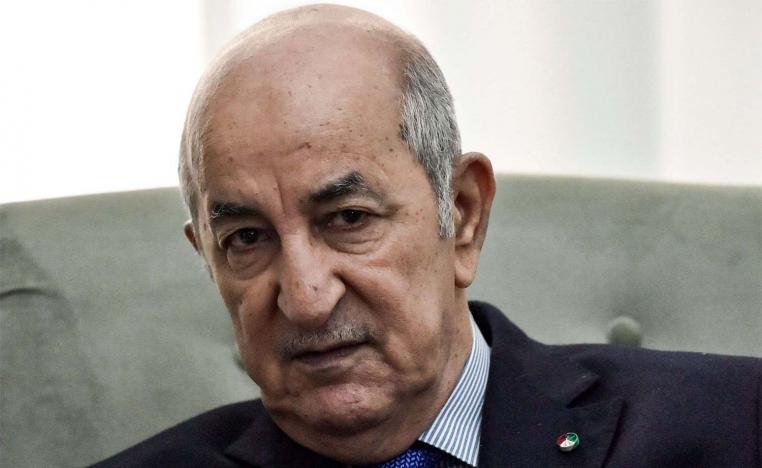 Tebboune said his return to Germany was previously planned