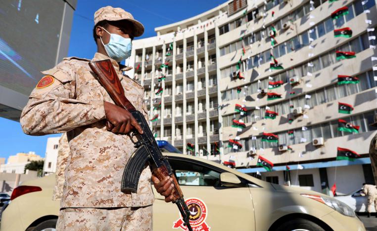 جندي في ليبيا