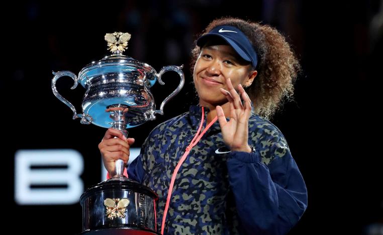 لاعبة التنس اليابانية تتوج للمرة الثانية في أستراليا