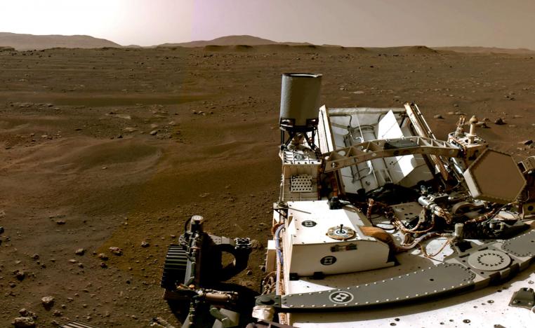 مركبة الفضاء برسيفيرانس تهبط على المريخ