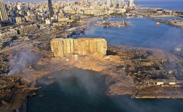 انفجار مرفأ بيروت