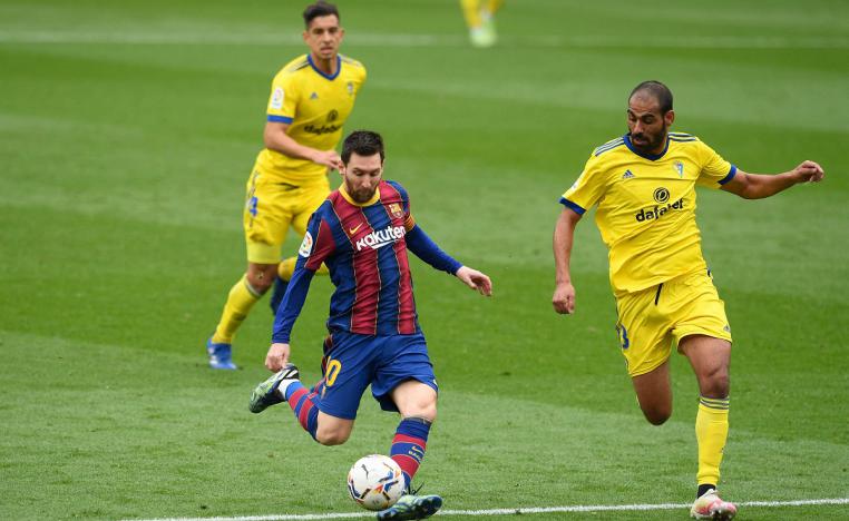 مباراة برشلونة وقادش