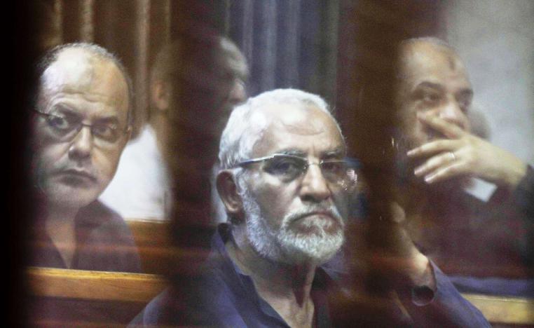 مرشد حركة الإخوان المسلمين في مصر محمد بديع