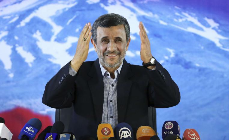 الرئيس الايراني السابق محمود أحمدي نجاد