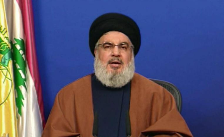 Lebanon's Hezbollah leader Sayyed Hassan Nasrallah 