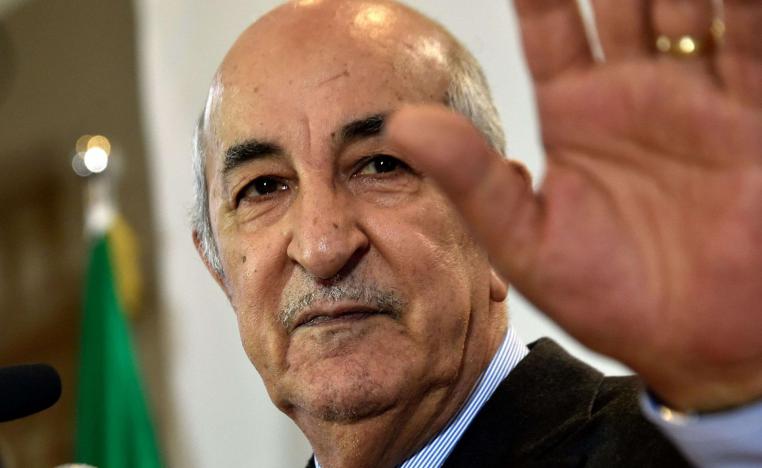 الرئيس الجزائري عبدالمجيد تبون