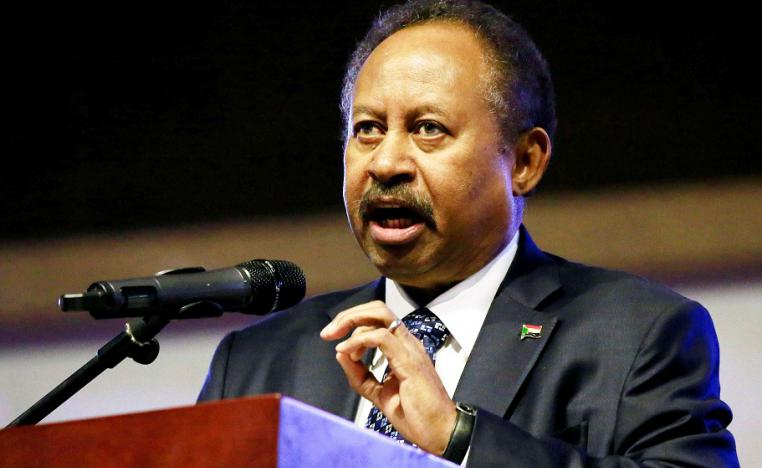 رئيس الوزراء السوداني عبدالله حمدوك 