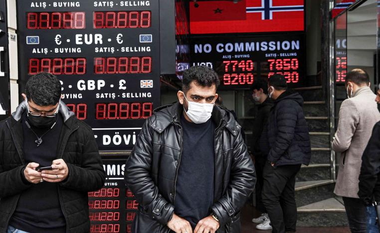 أسعار الليرة التركية مقابل اليورو والدولار