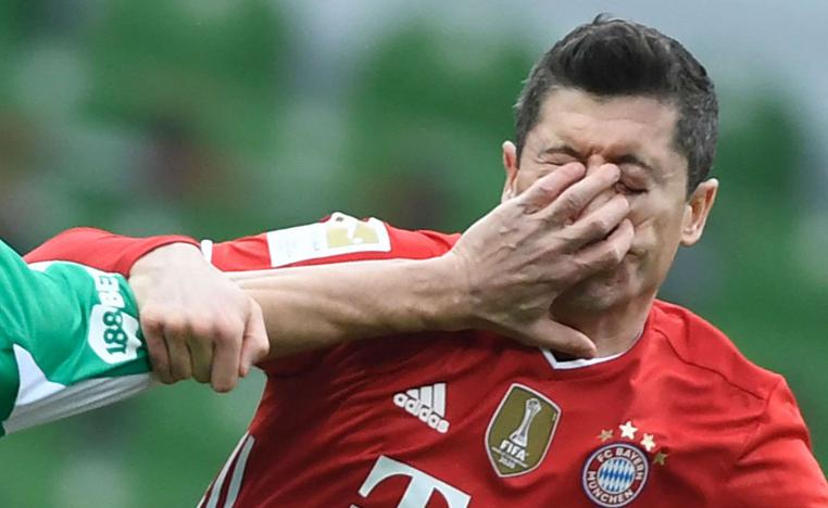 الفوز الثالث على التوالي لبايرن