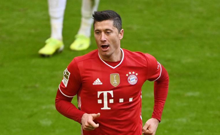 المهاجم البولندي يرفع رصيده الى 35 هدفًا هذا الموسم في'البوندسليغا'