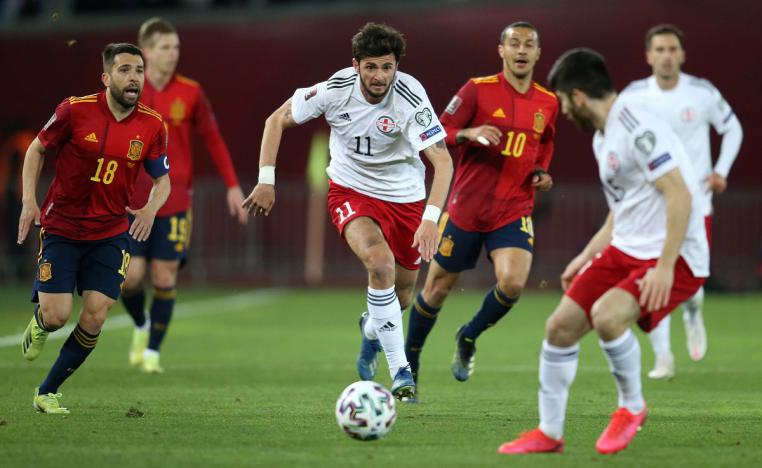 مباراة اسبانيا وجورجيا