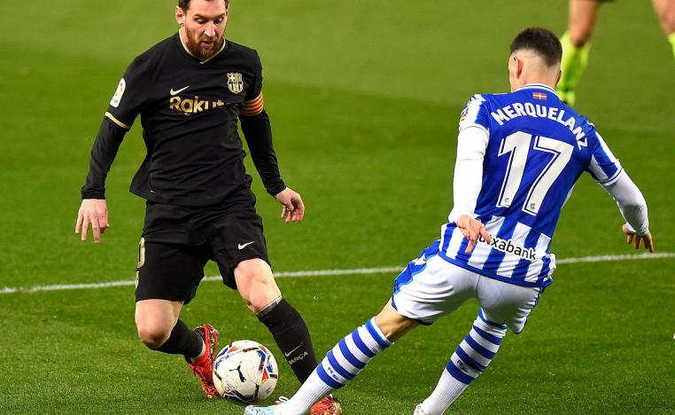 مباراة برشلونة وسوسيداد