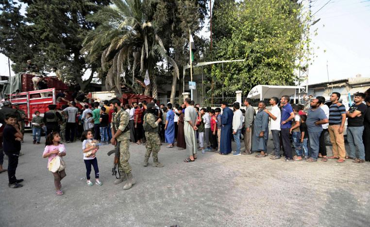 فترة الوقوف في طوابير الخبز في سوريا تصل لخمس ساعات