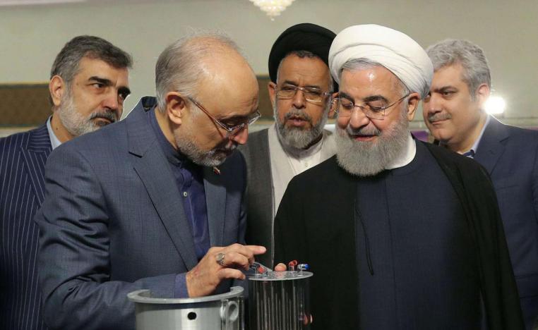 الرئيس الايراني حسن روحاني