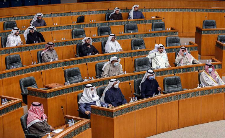 Kuwait's emir ordered a one-month suspension of parliament sessions a month ago