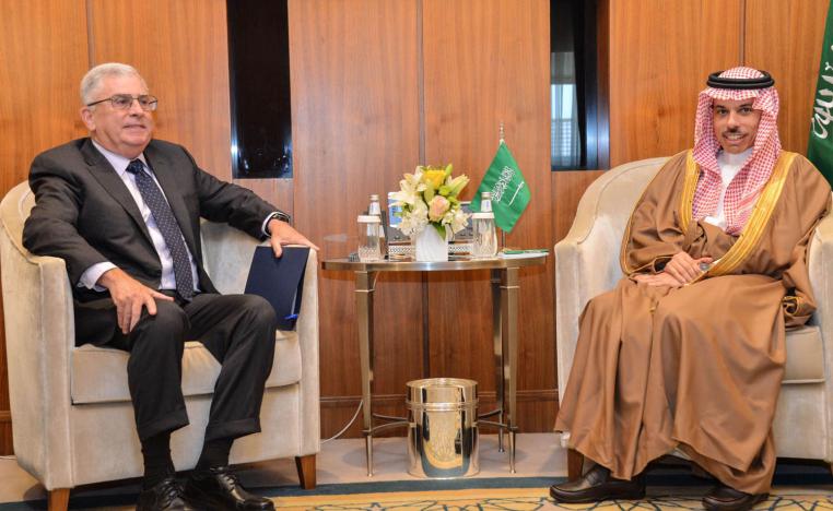 وزير الخارجية السعودي الأمير فيصل بن فرحان يستقبل المبعوث الأميركي تيموثي ليندركينغ